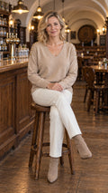 Shoulder Button Detail Jumper