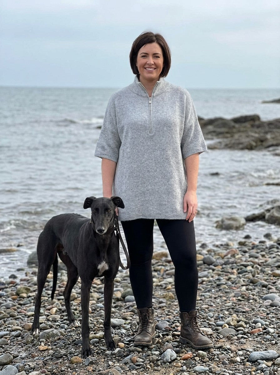 Curve Zip Up Jumper