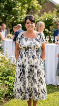 Floral Bardot Dress
