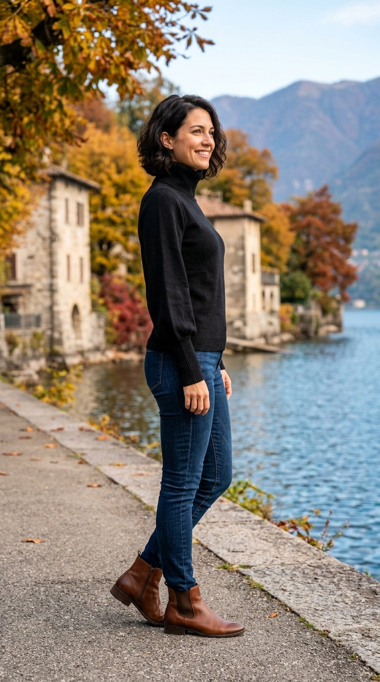 Polo Neck Jumper