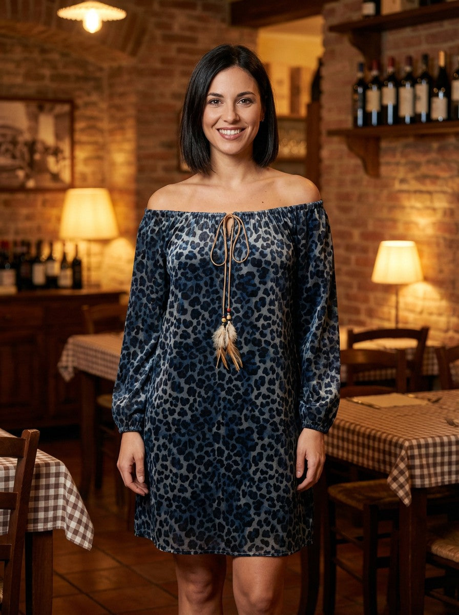 Leopard Print Dress