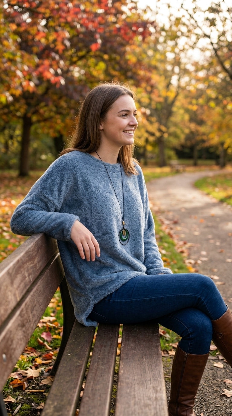 Teddy Necklace Jumper