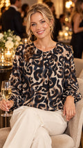 Floral Tie Back Blouse