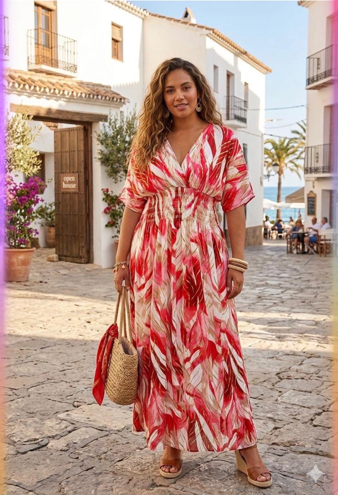 Curve Stretch Maxi Dress