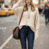 Oversized High Neck Jumper