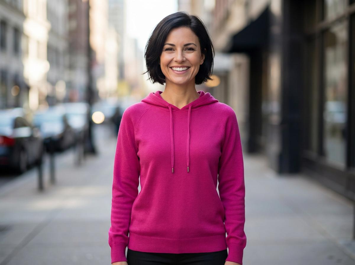 Fine Knit Hoodie