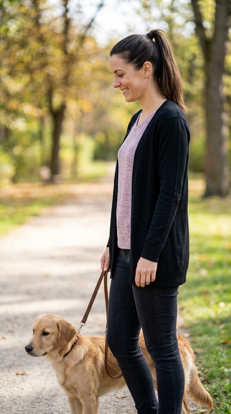 Buttonless RIbbed Effect Cardigan