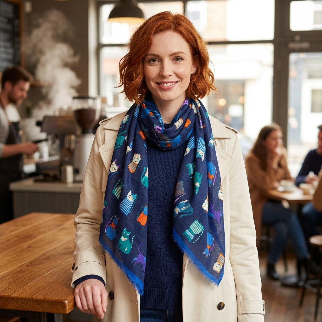 Cute Cats Scarf
