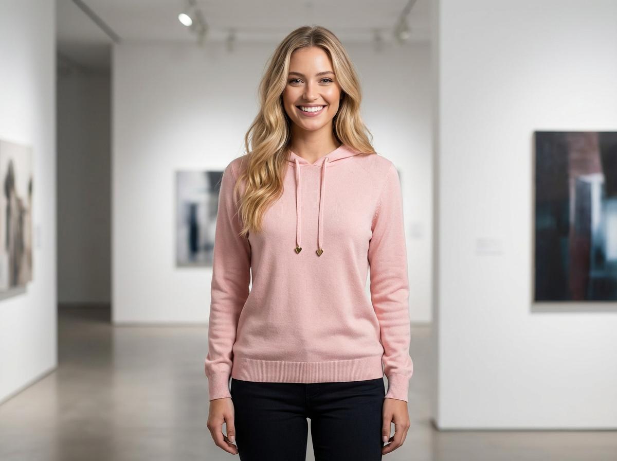 Fine Knit Hoodie