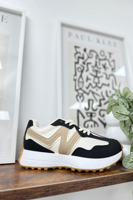 Black & Neutral 'Inspired By' Trainer