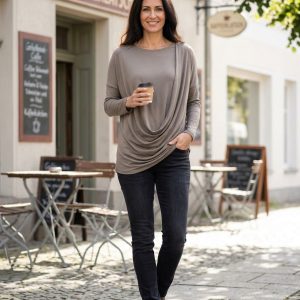 Side Draping Top