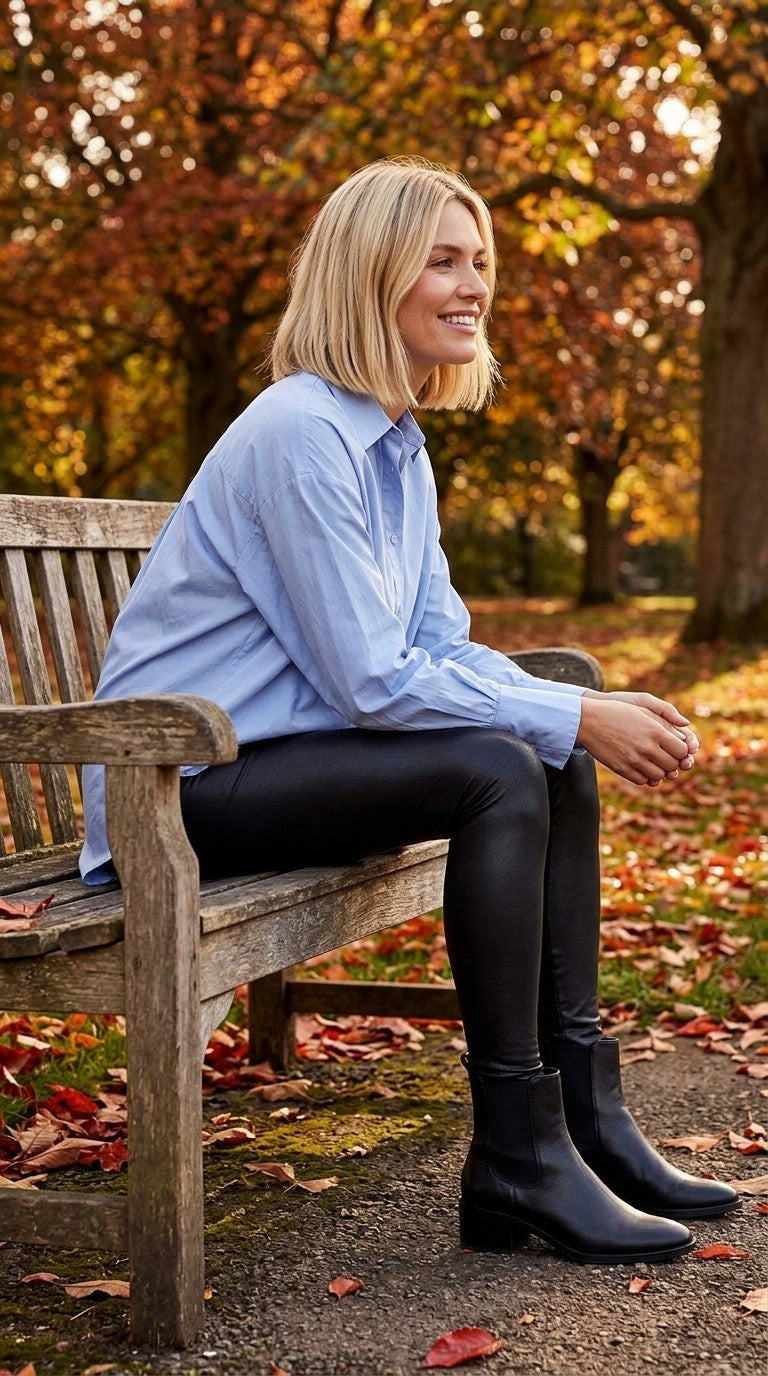 Wet Look Leggings