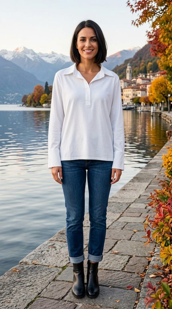 White Layering Shirt
