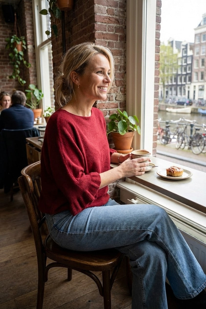 Frill Sleeve Jumper