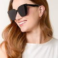 X Large Square Framed Sunglasses