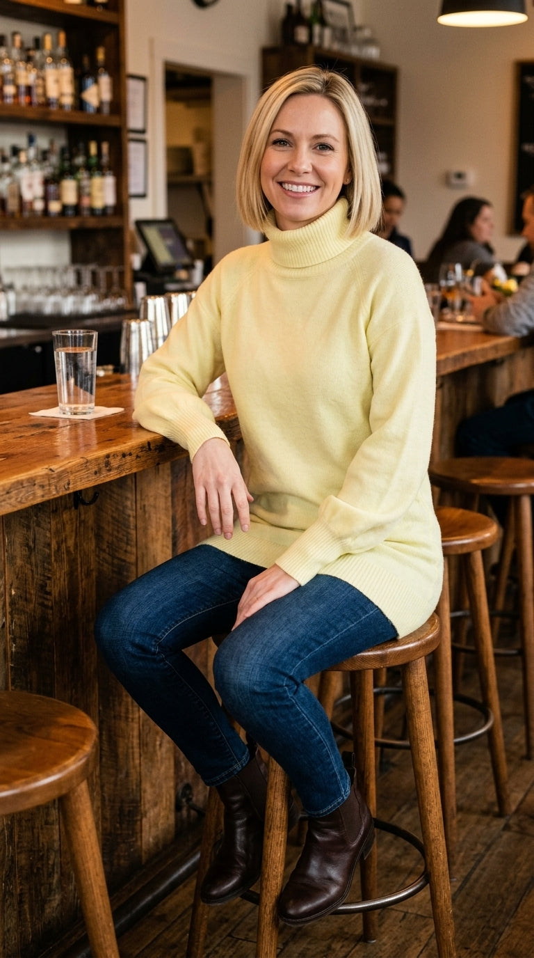 Polo Neck Jumper