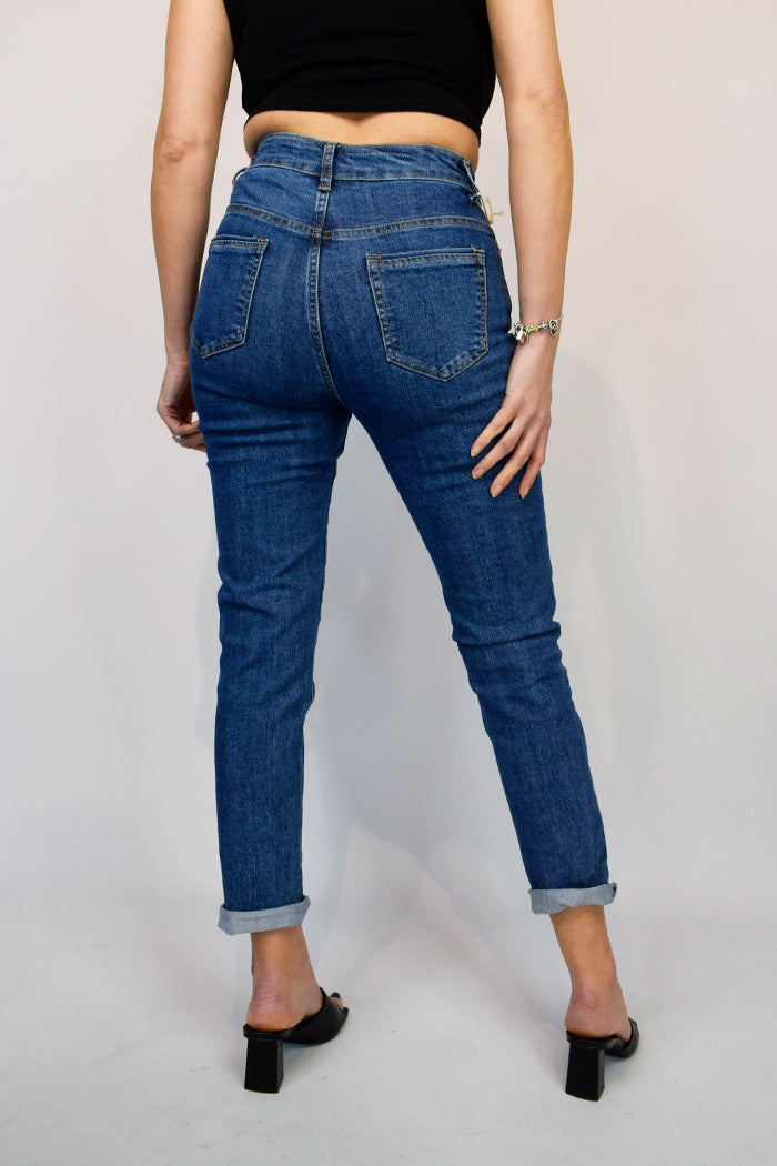 Ankle Grazer Hem Jeans