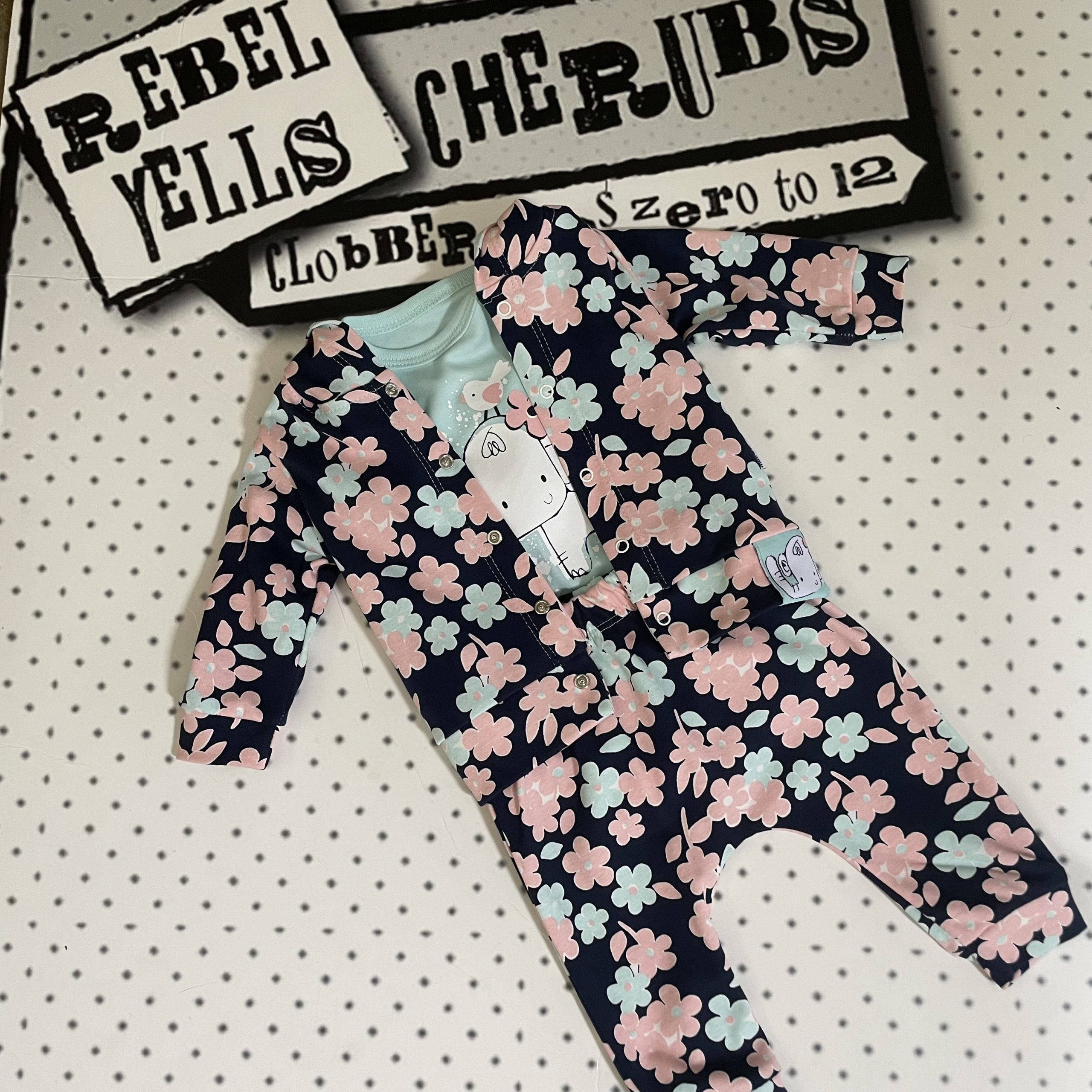 Floral 3 Piece Jogging Set - Rebel Yells