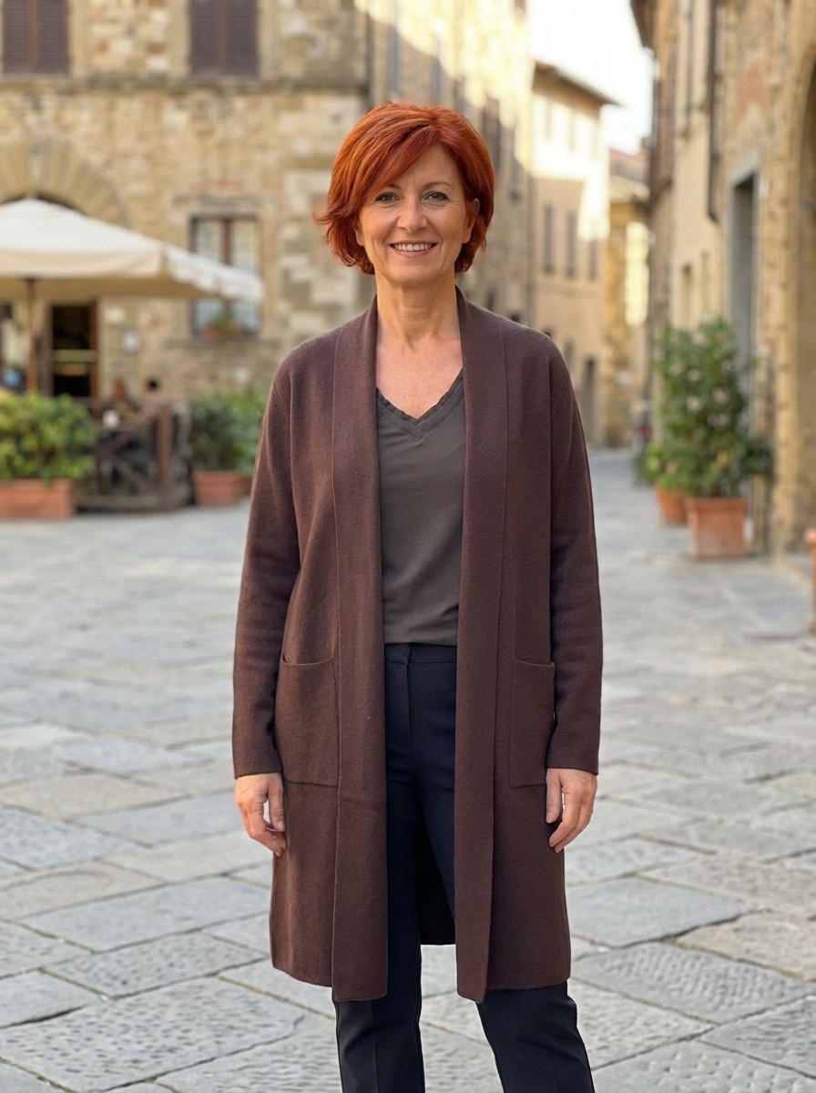 Two Pocket Collared Cardigan - Image 8