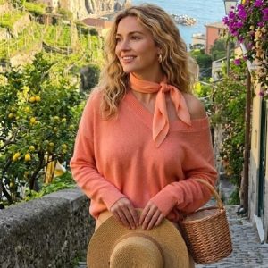 V Neck Knitted Jumper