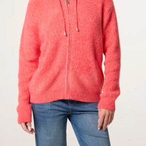 Spring Shades Cosy Knit Hoodie