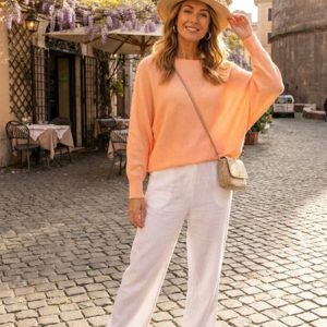 Spring Shades Bat Wing Jumper