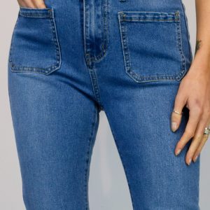 Pocket Front Jeans