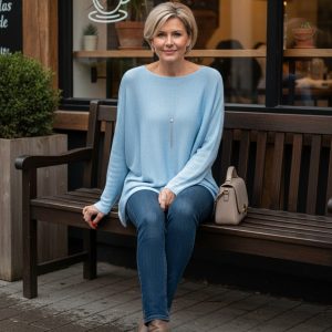 Curve Knitted Jumper