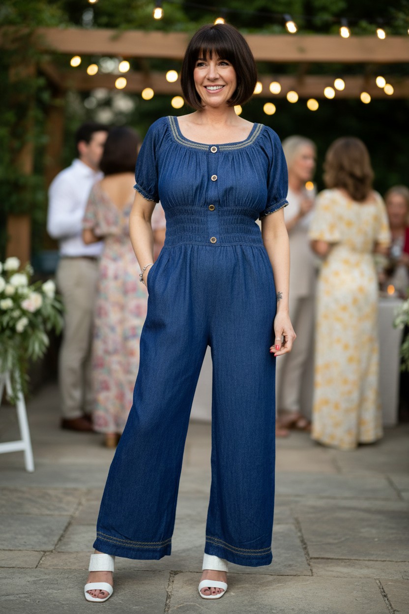 Denim Jumpsuit