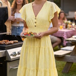 Broderie Anglaise Dress