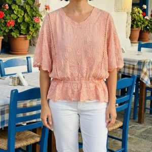 Angel Sleeve Lace Top