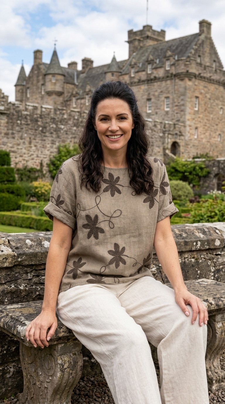 Floral Embroidered Top - Image 2