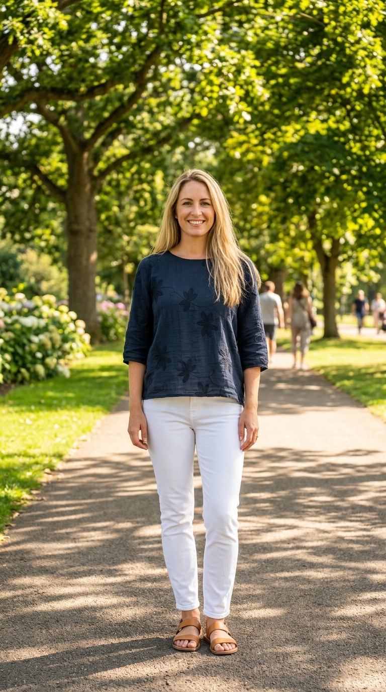 Floral Embroidered Top - Image 4